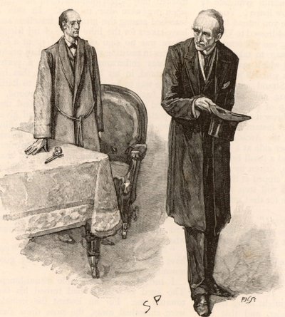 Illustration pour « Les Aventures de Sherlock Holmes » - Sidney Paget