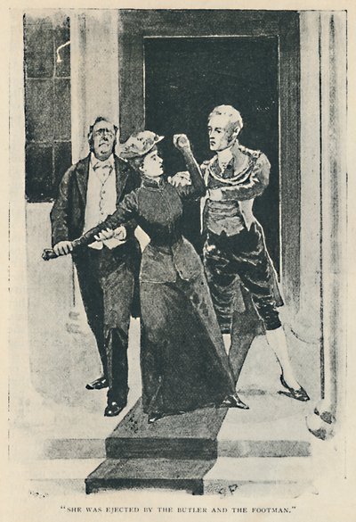 Elle a été éjectée par le majordome et le valet, 1892 - Sidney Paget