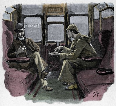 Silver Blaze : illustration de Sydney Paget d