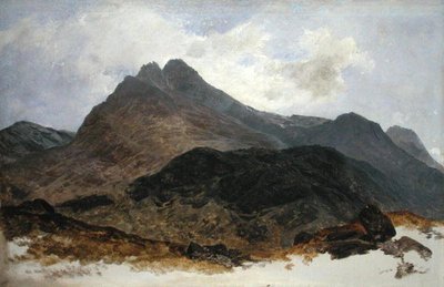 Étude de montagne - Sidney Richard (circle of) Percy