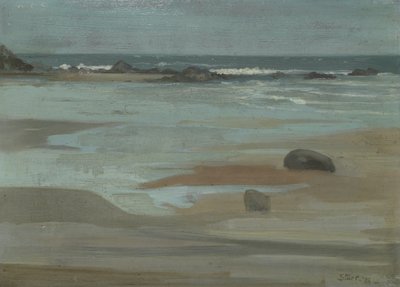 Plage, vue sur la mer - Sidney Starr
