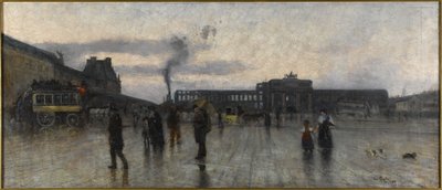 Les ruines des Tuileries et la Place du Carrousel - Siebe Johannes Ten Kate