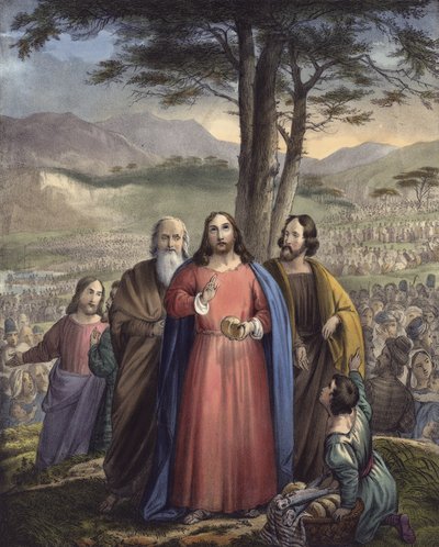 Christ nourrit la multitude - Siegfried Detler Bendixen