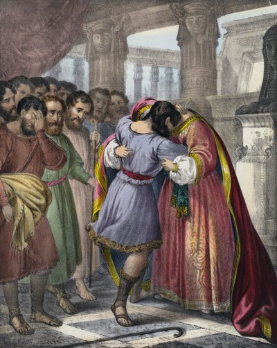 Le Pardon de Joseph à ses Frères - Siegfried Detler Bendixen