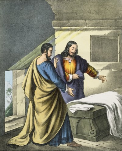 Pierre et Jean au sépulcre, d