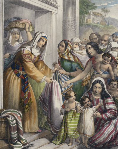 Les bonnes œuvres et les aumônes de Tabitha - Siegfried Detler Bendixen