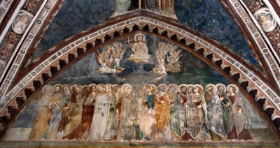 Christ en gloire - Sienese School