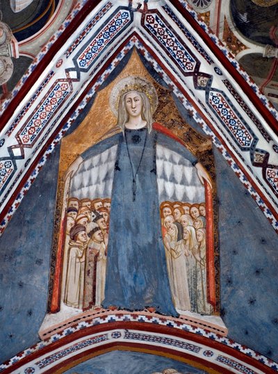 Représentation de la Vierge Marie Mère de l
