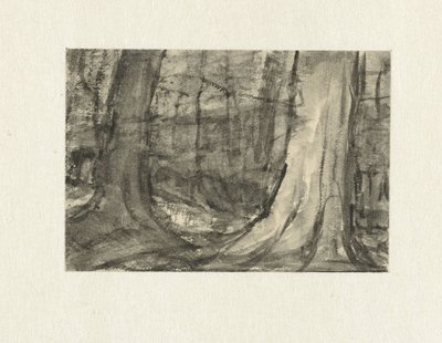 Vue entre les arbres - Sientje Mesdag van Houten