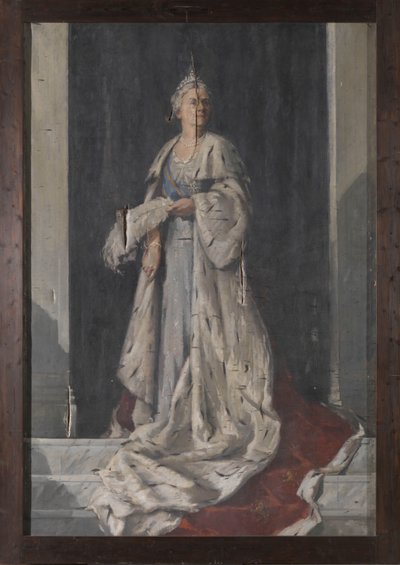 Portrait de Wilhelmina, reine des Pays-Bas - Sierk Schröder