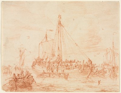 Préparation du hareng, premier tiers des années 1700 - Sieuwert van der Meulen