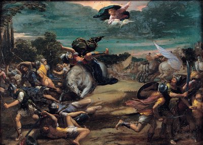 La conversion sur le chemin de Damas, 1590-1595 - Sigismondo Scarsellino