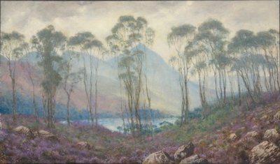 Un paysage écossais - Sigismund Christian Hubert Goetze