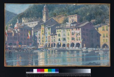 Fête de San Giorgio, Portofino - Sigismund Christian Hubert Goetze