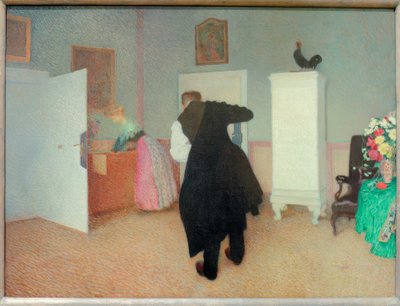 Chambre avec un vieil homme s