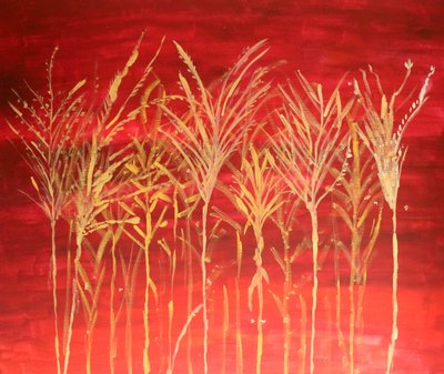 Herbes au crépuscule - Sil A