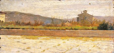 Paysage de Modigliana - Silvestro Lega