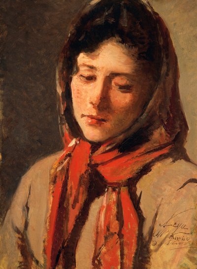 Jeune paysanne (Femme vilaine) - Silvestro Lega