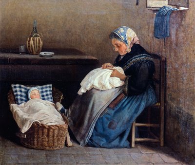La grand-mère - Silvestro Lega