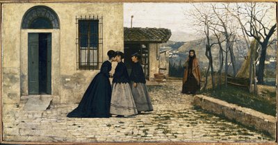 La Visite - Silvestro Lega