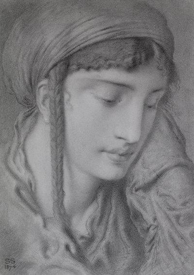 Une fille hébraïque - Simeon Solomon