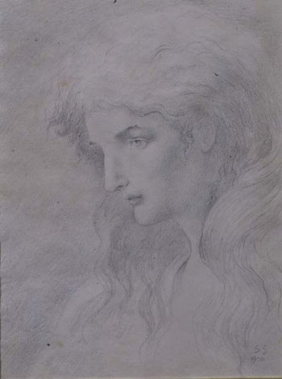 Tête allégorique - Simeon Solomon