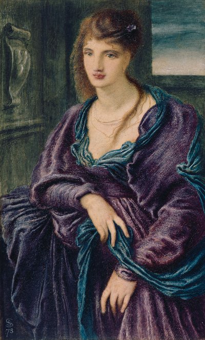 Étude : Figure Féminine - Simeon Solomon