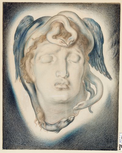 La tête de Méduse, 1884 - Simeon Solomon