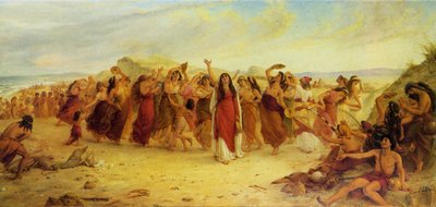 Le chant de Miriam - Simeon Solomon