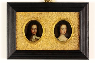 Roi Guillaume III et Reine Marie II - Simon (attr.to) Du Bois