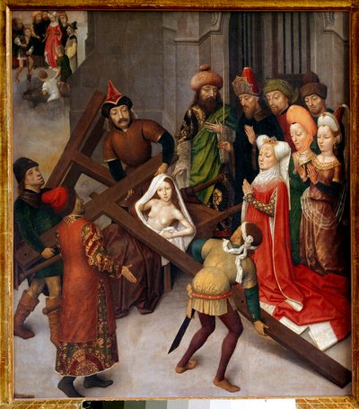 Le Miracle de la Vraie Croix - Simon (follower of) Marmion