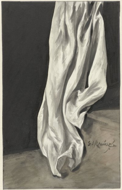 Étude de draperie - Simon Andreas Krausz