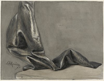 Étude de draperie - Simon Andreas Krausz