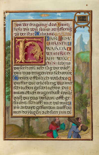 Rand mit Abraham und Isaak - Simon Bening