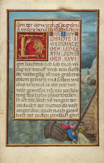 Rand mit Jona ins Meer geworfen - Simon Bening