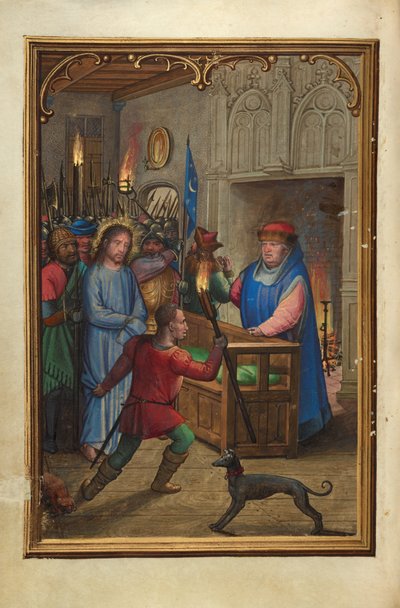 Le Christ devant Anne - Simon Bening