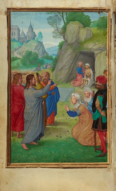 Die Auferweckung des Lazarus - Simon Bening