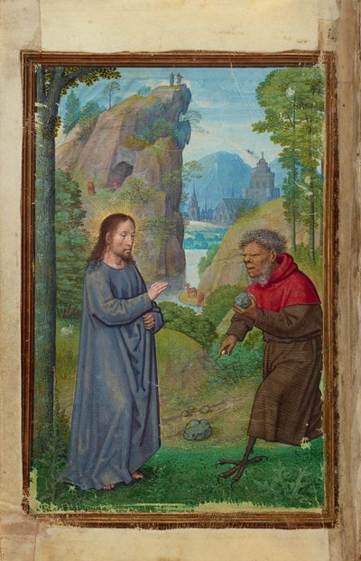 Die Versuchung Christi - Simon Bening