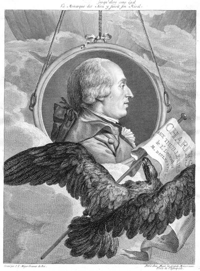 Jacques Alexandre César Charles, physicien français, vers 1783 - Simon Charles Miger