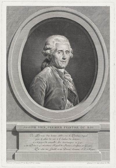 Joseph Vien - Simon Charles Miger after Adélaïde Labille Guiard