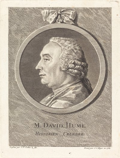 M. David Hume - Simon Charles Miger after Charles Nicolas Cochin II