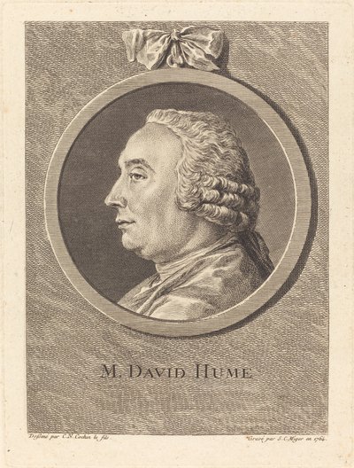 M. David Hume - Simon Charles Miger after Charles Nicolas Cochin II