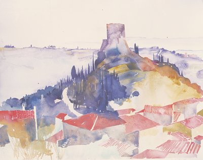 Castiglioni, Italie, 2002 (aquarelle) - Simon Fletcher