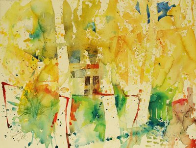 Lamalou, 2006 (aquarelle) - Simon Fletcher
