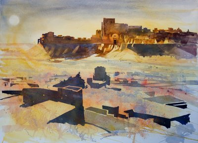 Tempête de sable, 2007 (techniques mixtes) - Simon Fletcher
