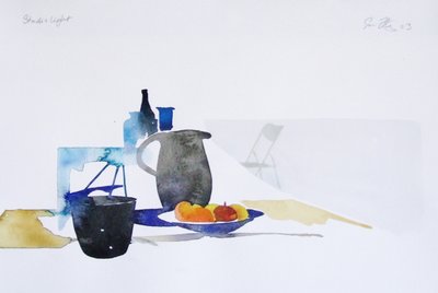Lumière du studio, 2003 (aquarelle) - Simon Fletcher