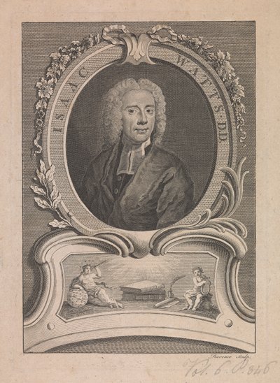 Isaac Watts - Simon Francois Ravenet
