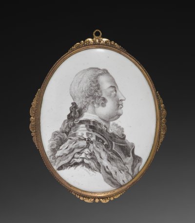 Plaque Ovale, Duc de Cumberland - Simon Francois Ravenet