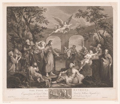 Christ guérit le malade de Bethesda - Simon François Ravenet (le vieux)