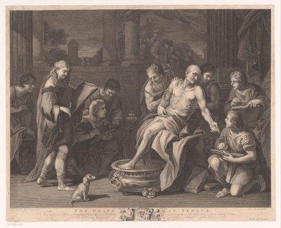 Mort de Sénèque - Simon François Ravenet (le vieux)